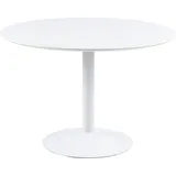 Actona Ibiza Ø 110 cm weiß