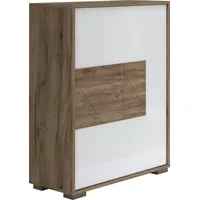 PLACES OF STYLE Schuhschrank »Stela«, (H/B/T): 94,1/62,4/35,7cm), mit Push-to-open-Funktion