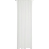 SCHÖNER WOHNEN Schal mit verdeckten Schlaufen, 100 Prozent Polyester, Weiß, 250 x 130 cm