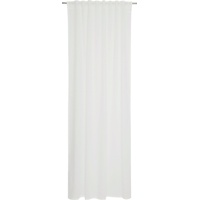 SCHÖNER WOHNEN Schal mit verdeckten Schlaufen, 100 Prozent Polyester, Weiß, 250 x 130 cm