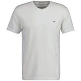 GANT Herren T-Shirt Slim SHIELD V-NECK T-SHIRT