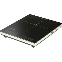 Sommertal Induktionskochfeld 1 Platte 2000W Tragbar Super-Slim Design bis 240 °C mit 4h Timer, Touch-Bedienung