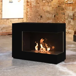 muenkel design loft.line -- C-01 [Design Ethanol Kamin]: Tiefschwarz - PrimeFire Pro