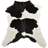 generisch KUHFELLE ONLINE Kalbfell Mini Kuhfell Schwarz Weiß Natur ca. 90 x 100 cm Deko Fell