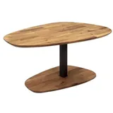 58 aufm Kessel COUCHTISCH Cecilla 95x65x48 höhenverstellbar Anthrazit/Wildeiche | Gr.: onesize