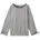 Structured Stripe 3/4-arm T-Shirt Small Navy White Stripe S