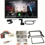 Kenwood DMX8021DABS Android Auto CarPlay Einbauset für Suzuki Grand Vitara JT