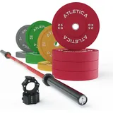 Langhantel Set | Gamma Performance | Sportscar Red | Ø 50 mm rot No Size