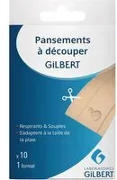 Gilbert pansement à découper Pansement(S) 10 pc(s)