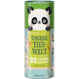 Pattloch Geschenkbuch Kennst du ...? Unsere Tierwelt 80 lustige Quizfragen