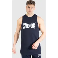 SMILODOX Herren Tank Top Classic Pro Blau M