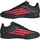 adidas F50 Club TF Kinder Schwarz/Rot 31,5