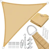 Kesser KESSER® Sonnensegel Sonnenschutz Windschutz HDPE Gewebe wasserabweisend &