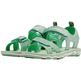 hummel Sandal Glitter Jr Frosty Green 30