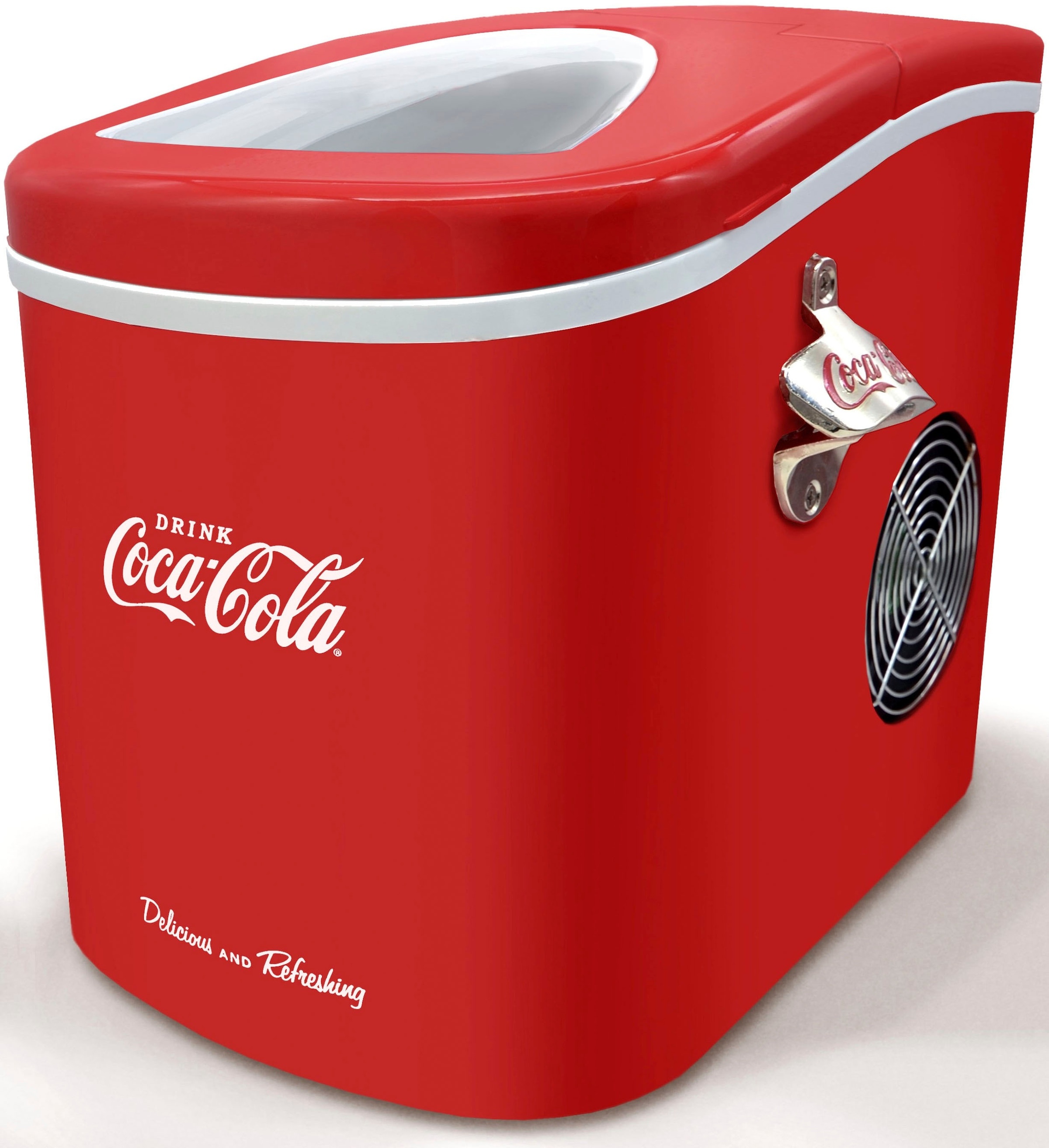 Elektrischer Eiswürfelbereiter »Coca-Cola SEB-14CC«, 48884248-0 rot