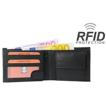 Impex RFID Protect Geldbörse schwarz