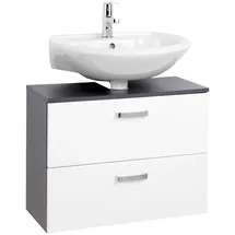 WELLTIME Waschbeckenunterschrank Texas Breite 70 cm grau