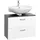 WELLTIME Waschbeckenunterschrank Texas Breite 70 cm grau