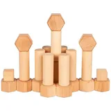 GoKi Bausteine mit Walnussöl veredelt 75 Teile