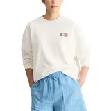Marc O'Polo Sweatshirt Oversize Weiß M