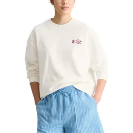 Marc O'Polo Sweatshirt Oversize Weiß M