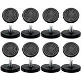 16stk. M8x17x50mm Nivellierfüße Einstellbare Leveler Bodenschutz Abdeckung Pad