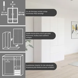 Rauch Jugendzimmer-Set RAUCH "Komplettzimmer Schlafzimmer-Set (5-St.
