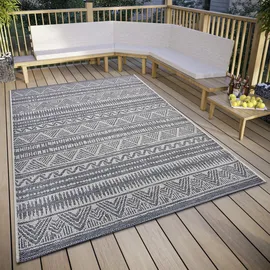 HANSE HOME Loto Grau/Beige ca. 115x170cm