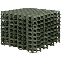 FIXKRAFT Rasengitter Paddockplatten 50 x 50 cm 10er Set