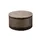 Massivmoebel24 Couchtisch rund Braun Mangoholz 78 x 78 x 43 cm
