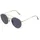 Ray-Ban Rb3647n Unisex-Sonnenbrille Vollrand Rund Metall-Gestell, gold