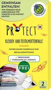 PROTECT Mottenfalle Kleider- und Textil weiß 2 St.