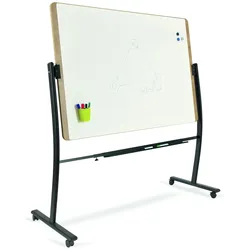 rocada Whiteboard NAT6871V22 R687170 150x100cm mobil holz