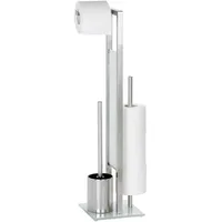 Wenko WC-Garnitur Rivalta Edelstahl