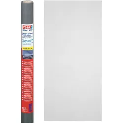 Fliegengitter-Gewebe TESA "Insect Stop Fliegengitter Ersatzrolle Fiberglas-Gewebe - 1.0 m x 1.2 m", schwarz (gewebe: schwarz), B:100cm H:120cm, Insektenschutzgitter, Mückennetz für Fenster - Ersatz-Rolle
