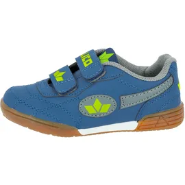 LICO Unisex Kinder Bernie V Hallenschuhe, Marine Grau Lemon, 30 EU