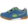 LICO Unisex Kinder Bernie V Hallenschuhe, Marine Grau Lemon, 30 EU