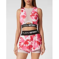 Plein Sport Damen BH CAMOUFLAGE, Hellrot, M