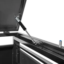 Zelsius Mülltonnenbox 4er 120 - 240 Liter anthrazit