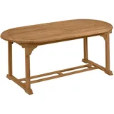 Dehner Ausziehtisch Havanna, ca. B180-240/H74/T90 cm, hellbraun