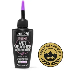 Muc-Off E-Bike Wet Lube 50ml (German Version) ONE SIZE pink