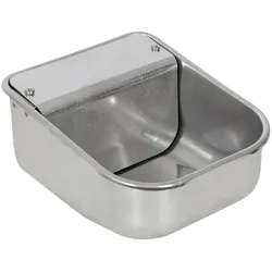 Lister Edelstahltränke 2 Liter mit Schwimmerventil 1/2 für Pferde, Rinder, Schafe