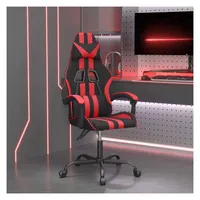 vidaXL Gaming-Stuhl Schwarz und Rot