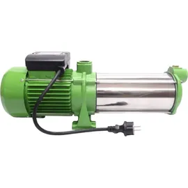 chm Kreiselpumpe 1,5 KW 8400 L/h 8,5 Bar Gartenpumpe Edelstahl Wasserpumpe Pumpe für Hauswasserwerk...