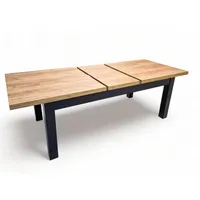 Großer ausziehbarer Tisch Leonardo 100x200, ausziehbar auf 300, Eiche Craft.
