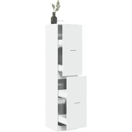 vidaXL Apothekerschrank Weiß 40 x 41 x 174,5 cm Weiß