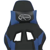 vidaXL Gaming-Stuhl Kunstleder Blau