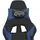 vidaXL Gaming-Stuhl Kunstleder Blau