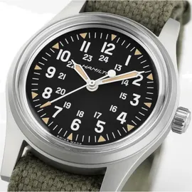Hamilton Khaki Field Mechanical Handaufzug Textilband 36 mm H69399930