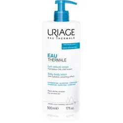 Uriage Eau Thermale Silky Body Lotion Körpermilch mit Seide für trockene und empfindliche Haut 500 ml